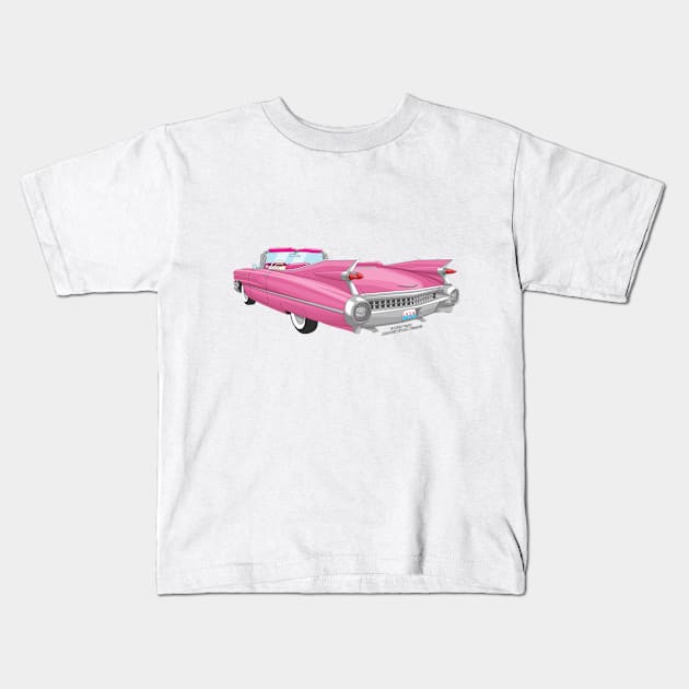 Vintage Classic Car Garage Hot Rod Novelty Gift Kids T-Shirt by Airbrush World